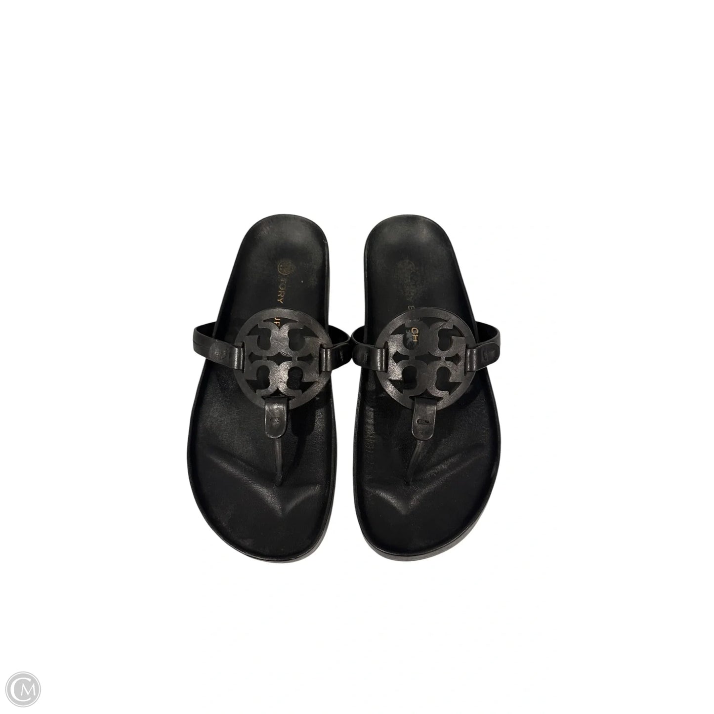 Sandals Designer By Tory Burch In Black, Size: 9.5