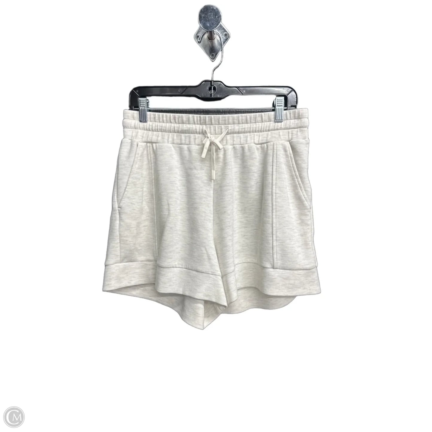 Shorts By Varley In Grey & White, Size: L