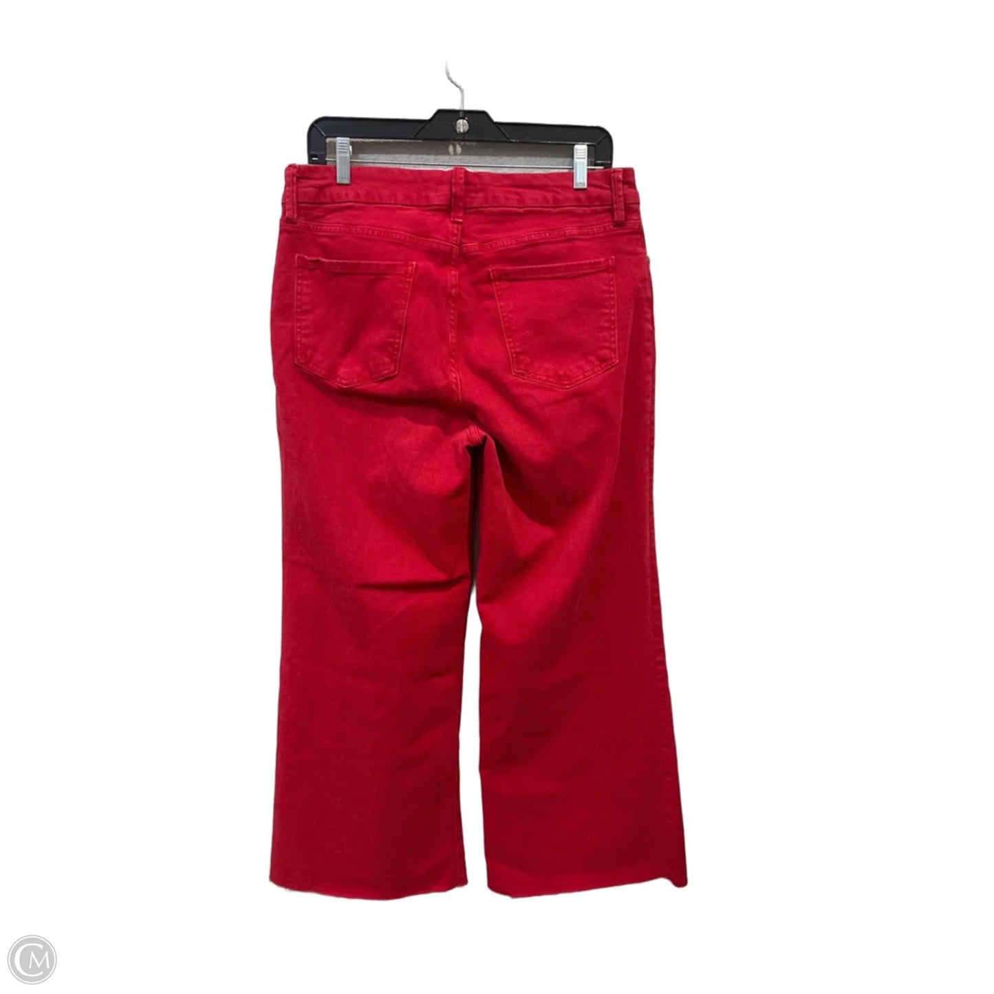 Jeans Wide Leg By Kut In Red, Size: 10