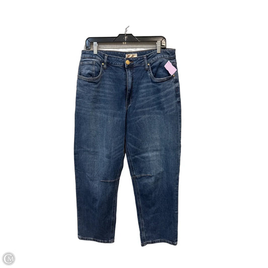 Jeans Wide Leg By Kut In Blue Denim, Size: 10