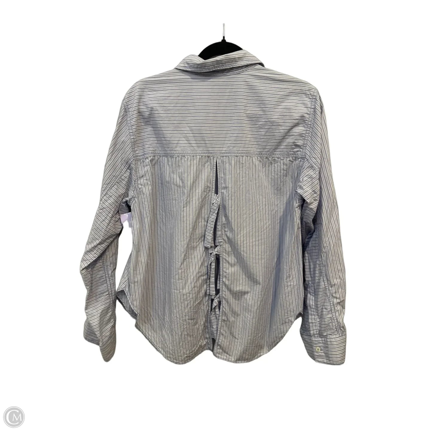 Top Long Sleeve Basic By Free People In Striped Pattern, Size: S