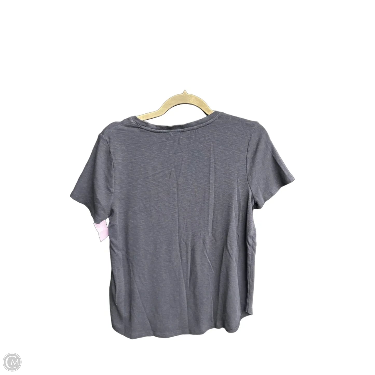 Top Short Sleeve Basic By Marled In Navy, Size: M