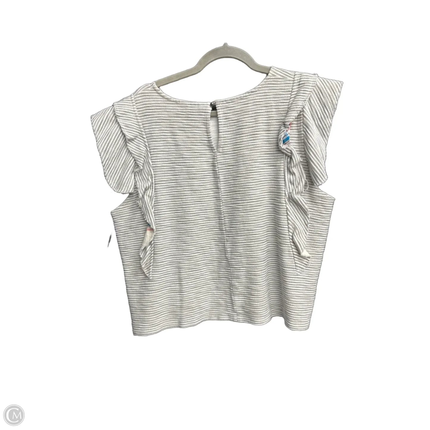 Blouse Sleeveless By Clothes Mentor In Striped Pattern, Size: Xl