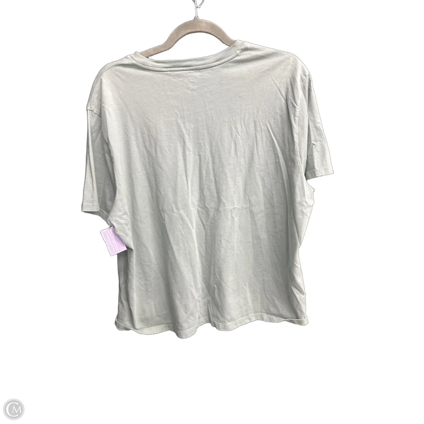 Top Short Sleeve By Abercrombie And Fitch In Green, Size: Xl