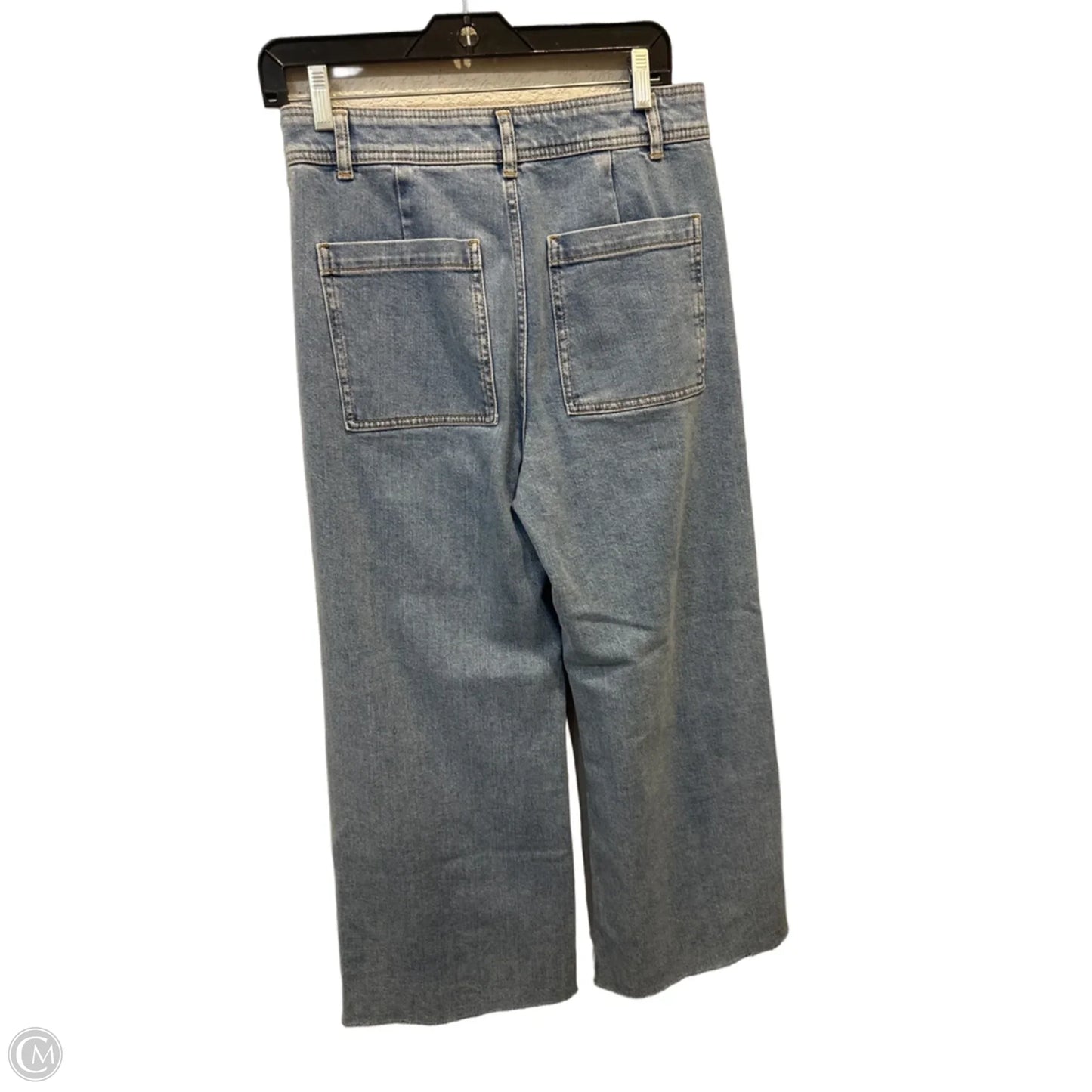 Jeans Wide Leg By Antonio Melani In Blue Denim, Size: 6