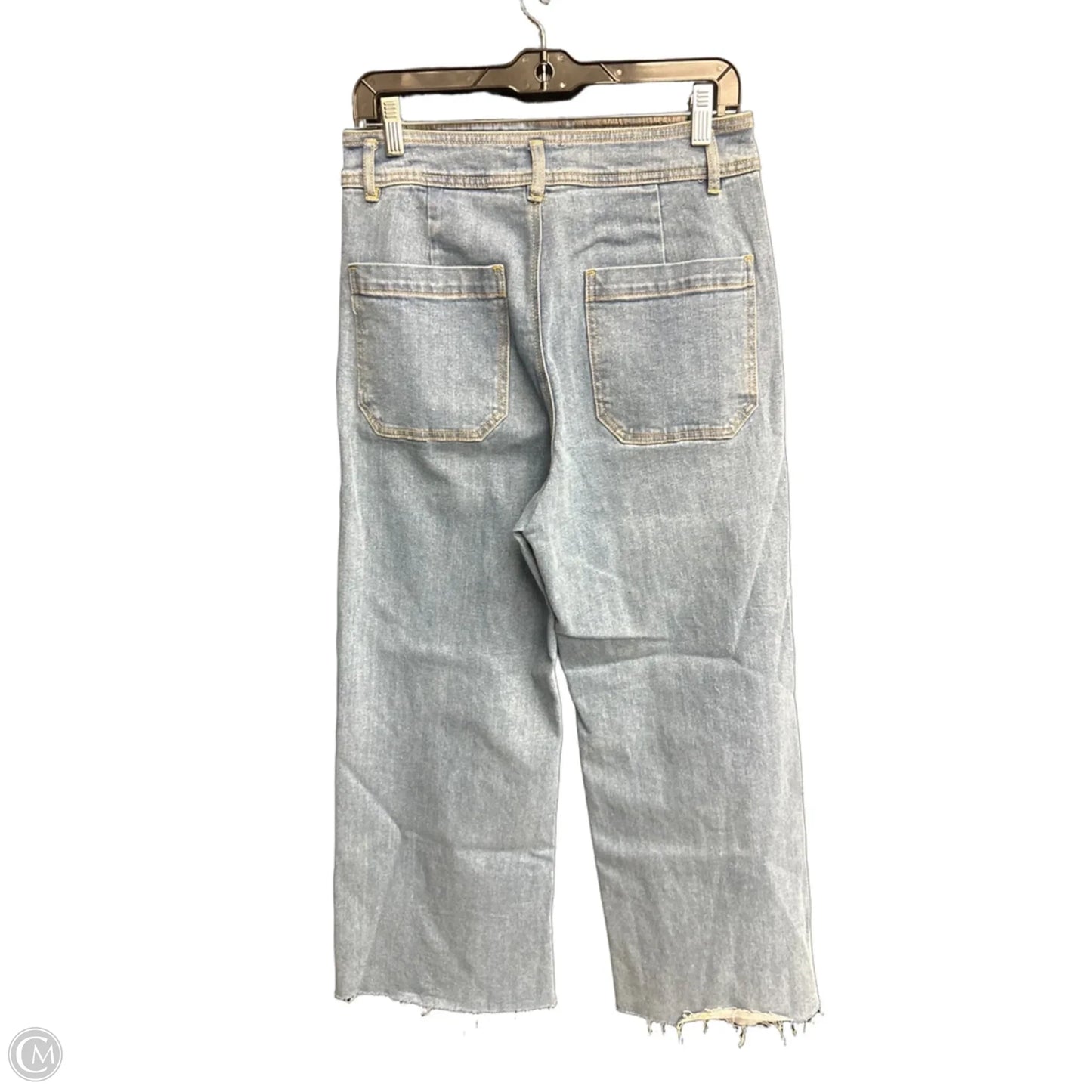 Jeans Wide Leg By Clothes Mentor In Blue Denim, Size: 6
