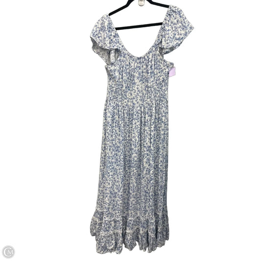 Dress Casual Maxi By Arizona In Floral Print, Size: 2x