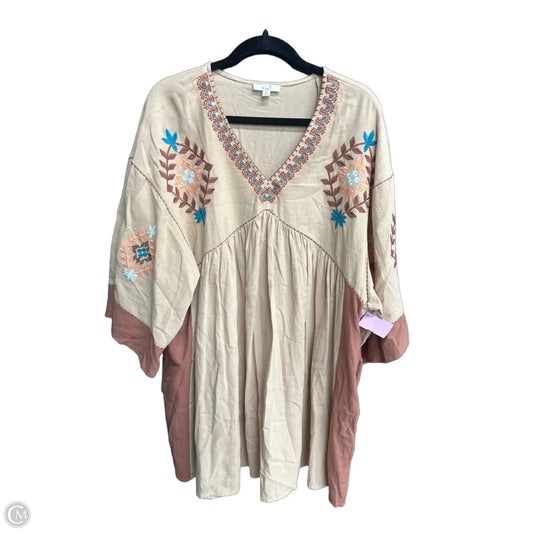 Dress Casual Midi By Easel In Multi-colored, Size: M