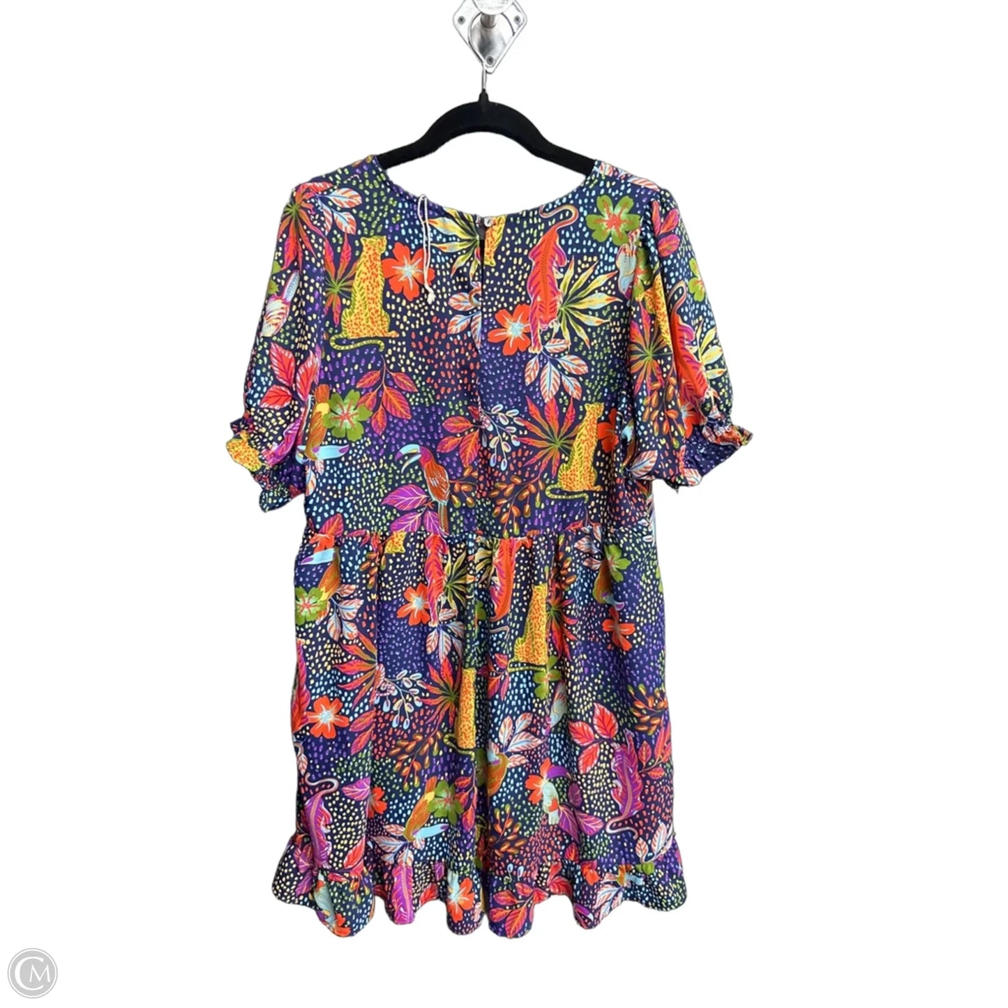 Dress Casual Midi By Jodifl In Floral Print, Size: L