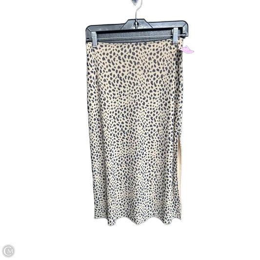 Skirt Maxi By Urban Romantics In Animal Print, Size: S
