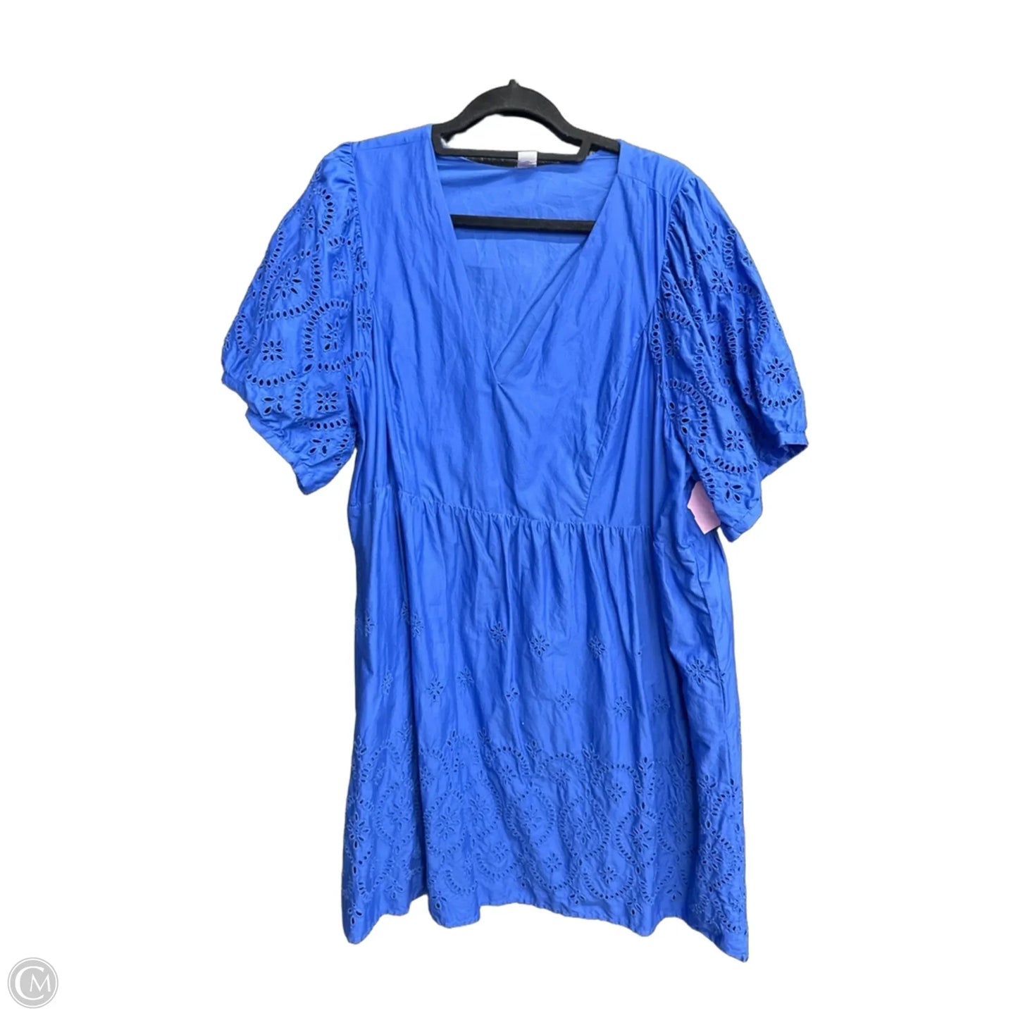 Dress Casual Midi By Old Navy In Blue, Size: 2x