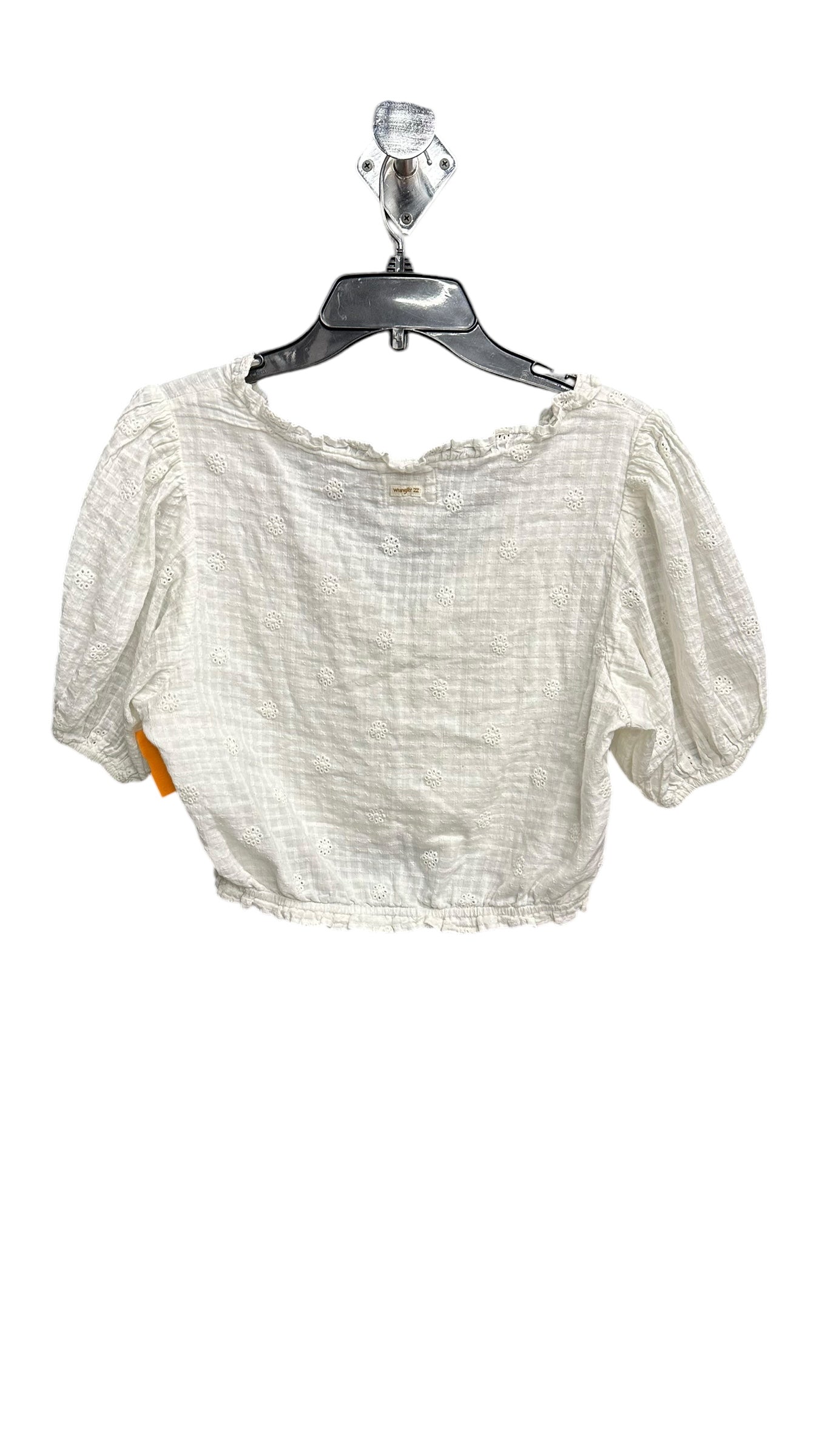 Top Short Sleeve By Billabong In White, Size: M