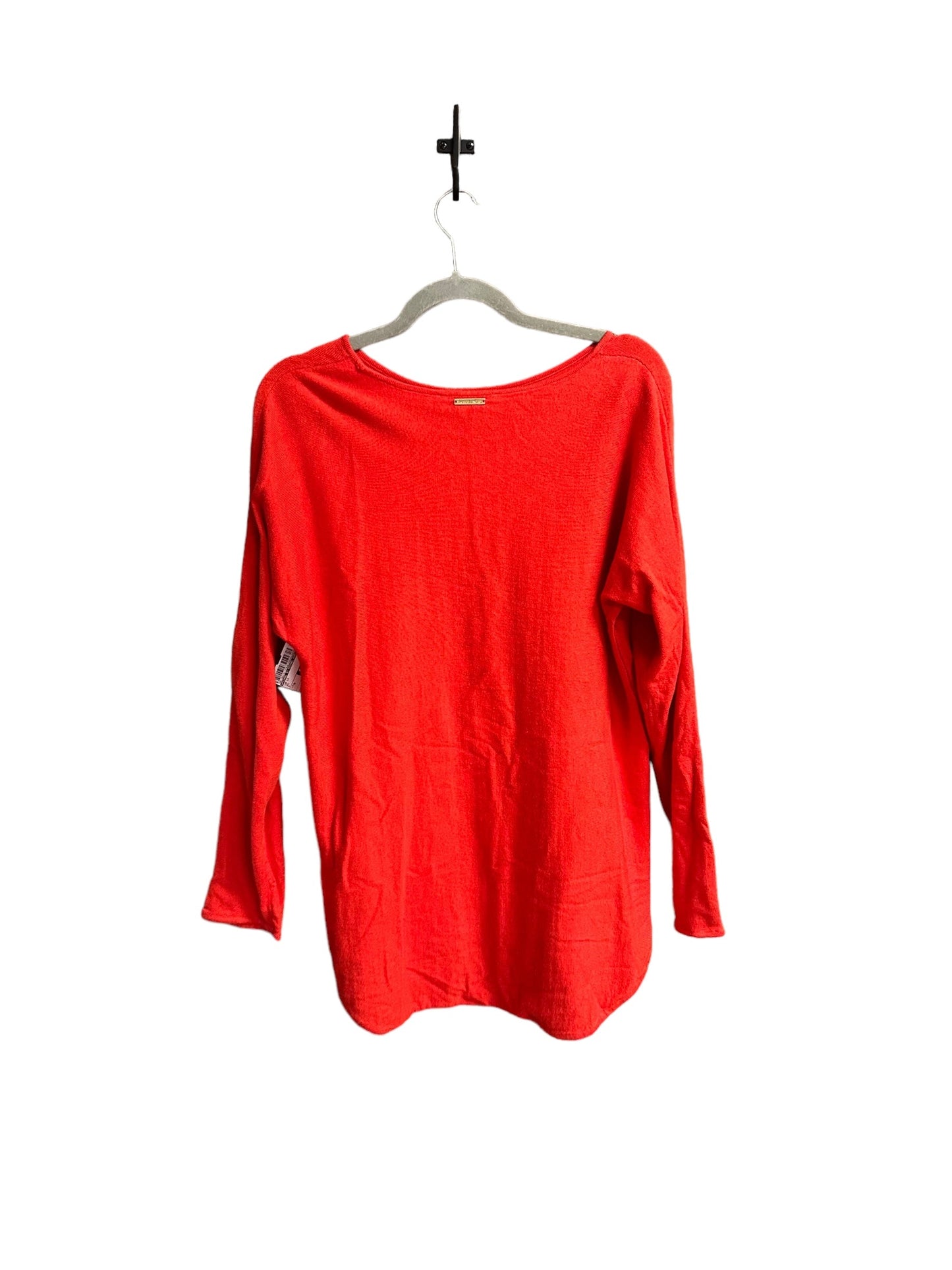 Red Top Long Sleeve Michael By Michael Kors, Size M