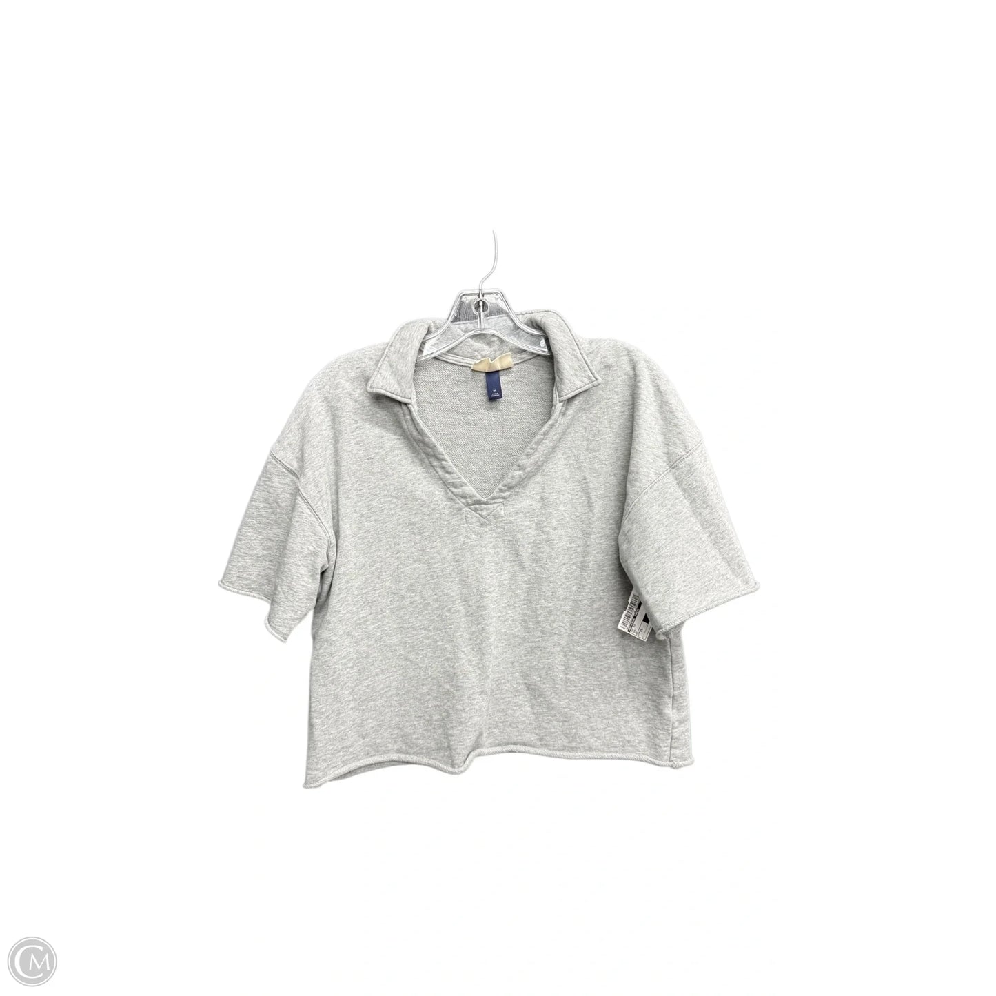 Top Short Sleeve By Universal Thread In Grey, Size: Xs