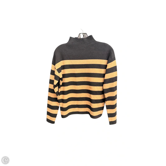 Sweater By Nicole Miller In Striped Pattern, Size: Xs