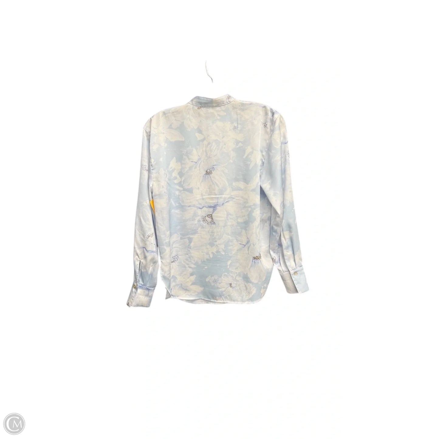 Top Long Sleeve By Vince In Blue, Size: Xs