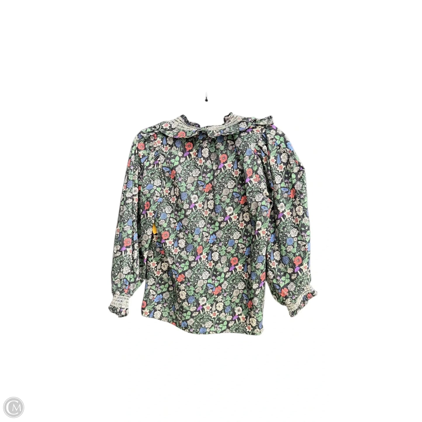 Top Long Sleeve By Entro In Floral Print, Size: S