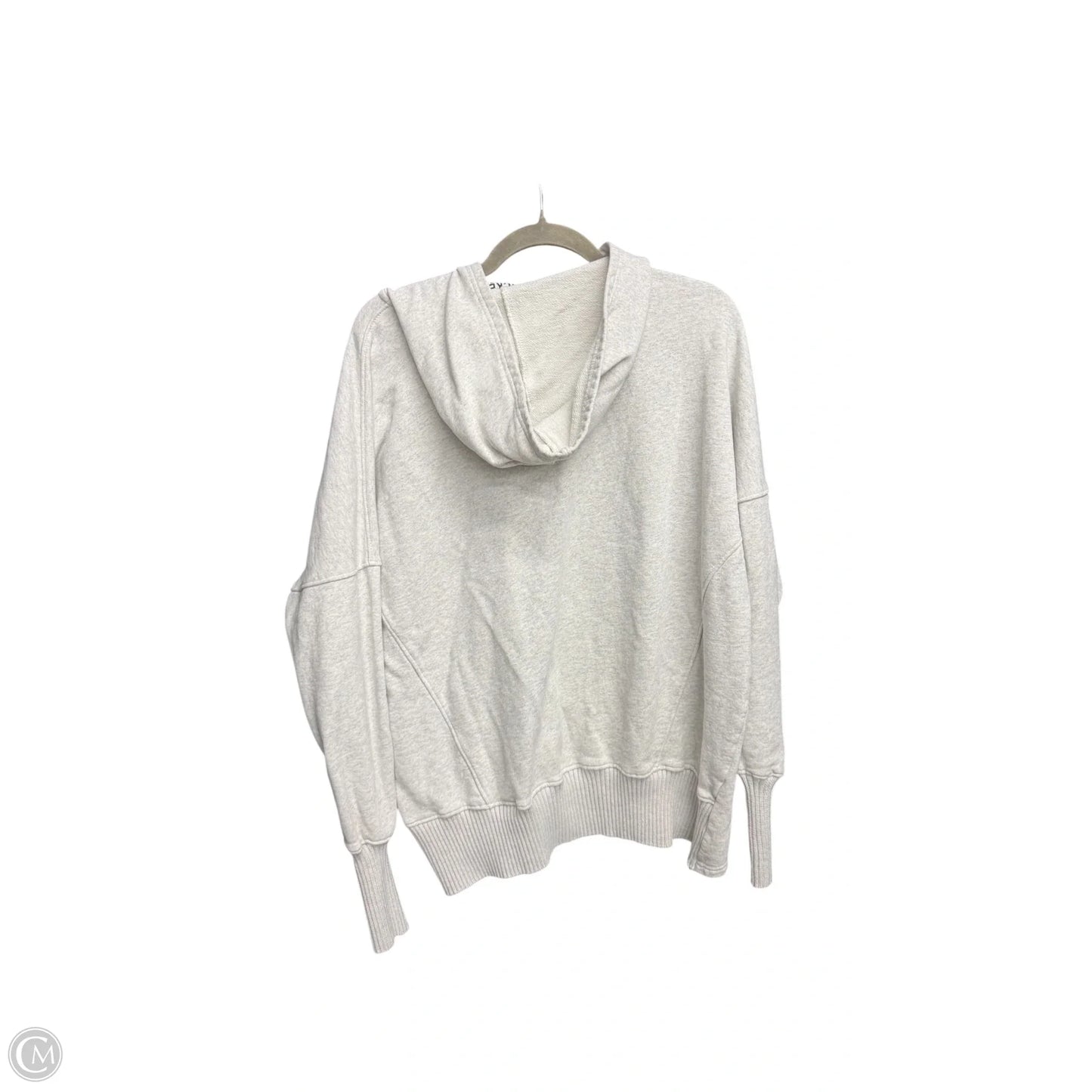 Sweatshirt Hoodie By Bucketlist In Grey, Size: L