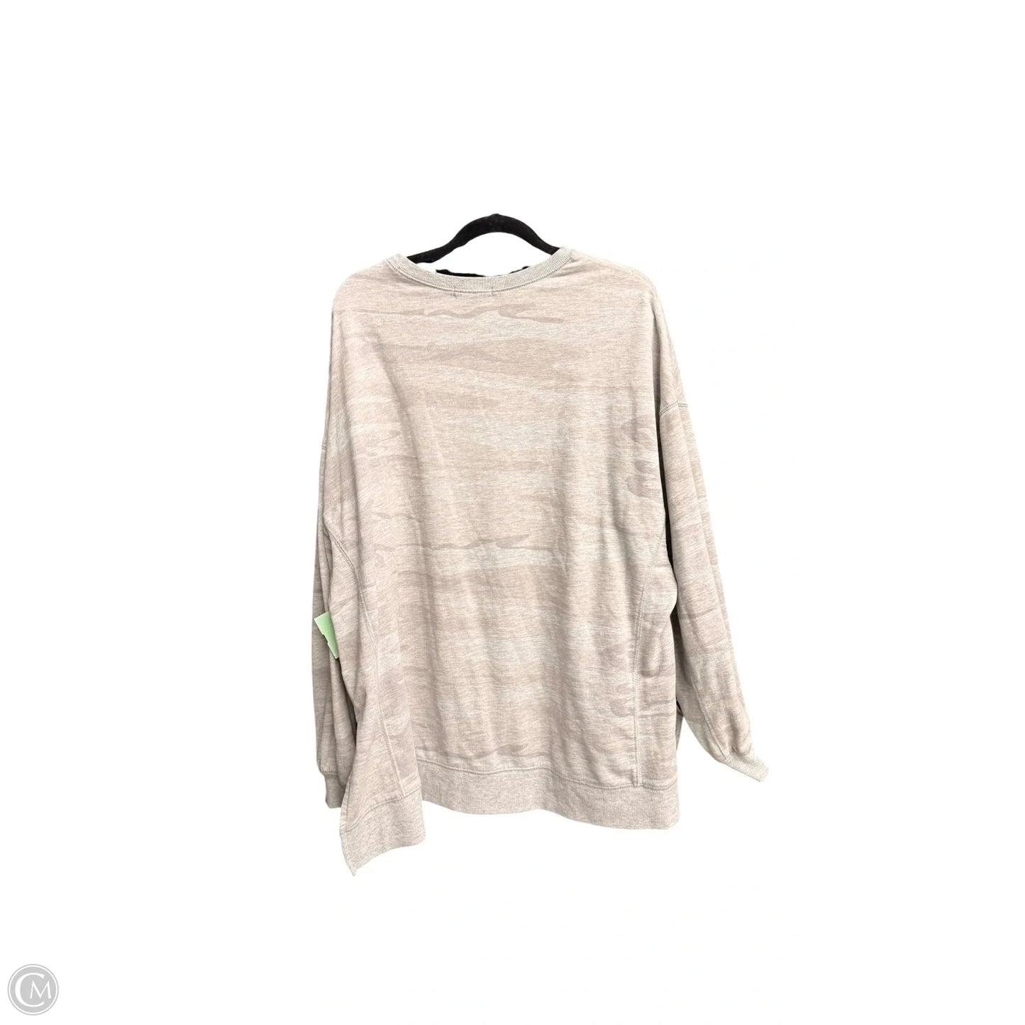 Top Long Sleeve By Z Supply In Camouflage Print, Size: M