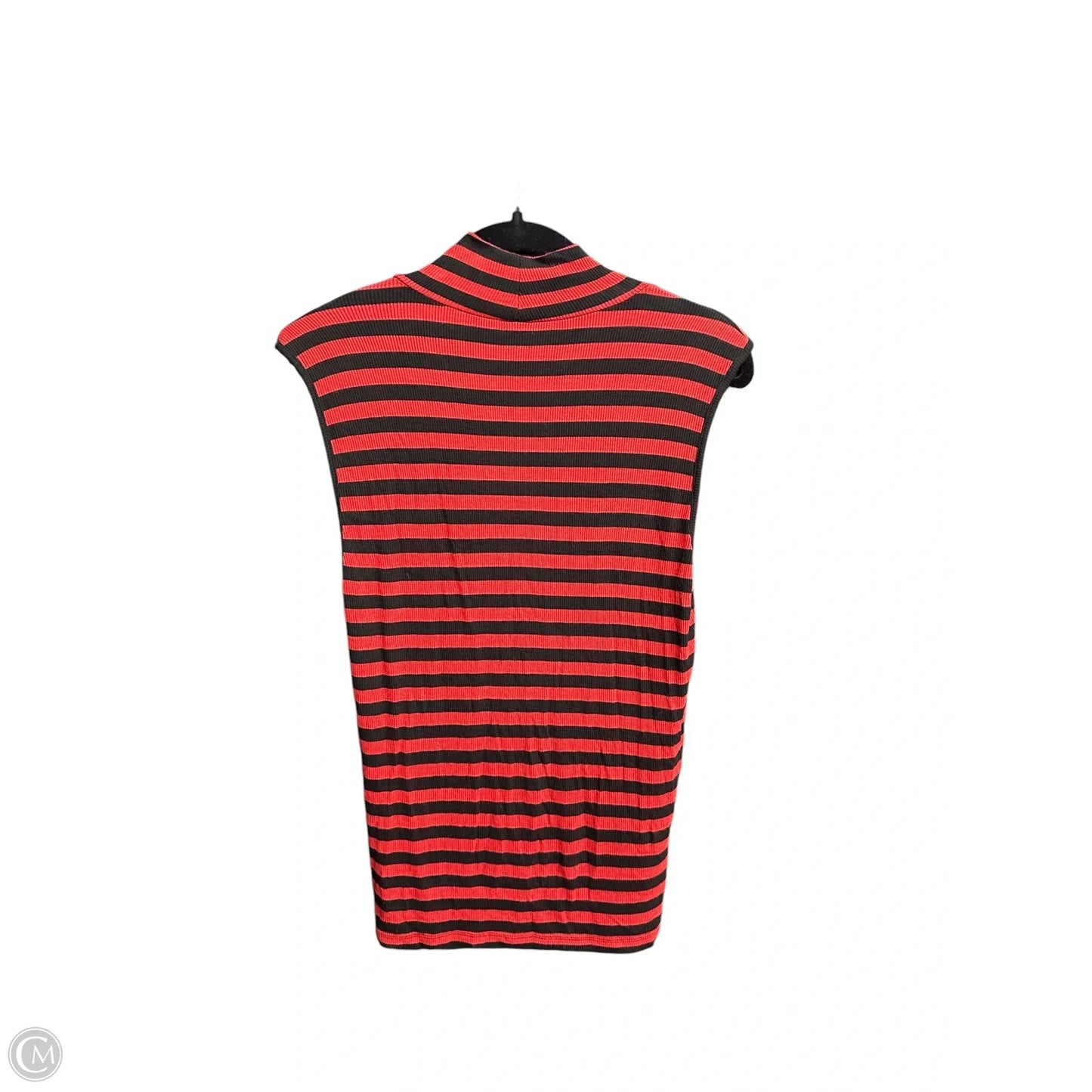 Top Sleeveless By Sanctuary In Striped Pattern, Size: L