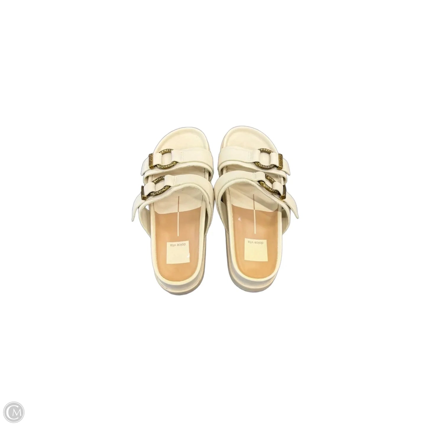 Sandals Flats By Dolce Vita In Cream, Size: 6