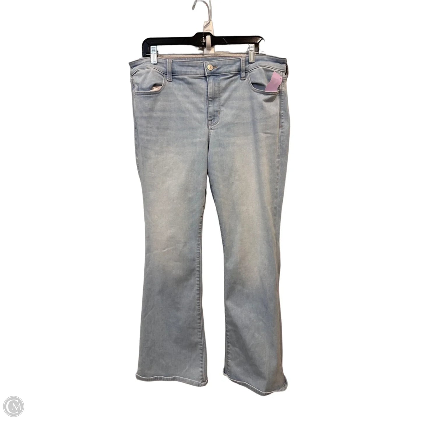 Jeans Boot Cut By American Eagle In Blue Denim, Size: 16