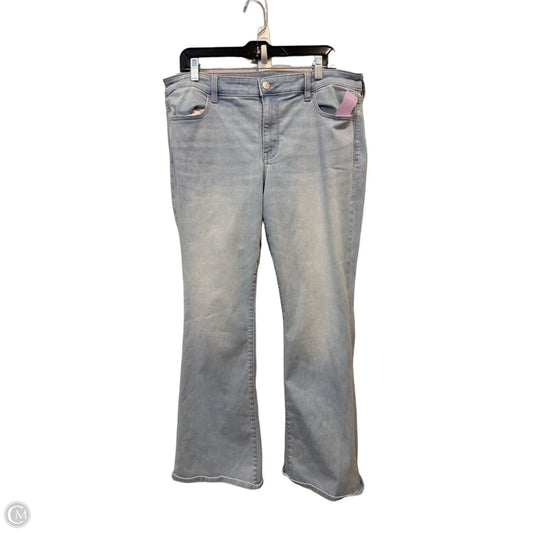 Jeans Boot Cut By American Eagle In Blue Denim, Size: 16