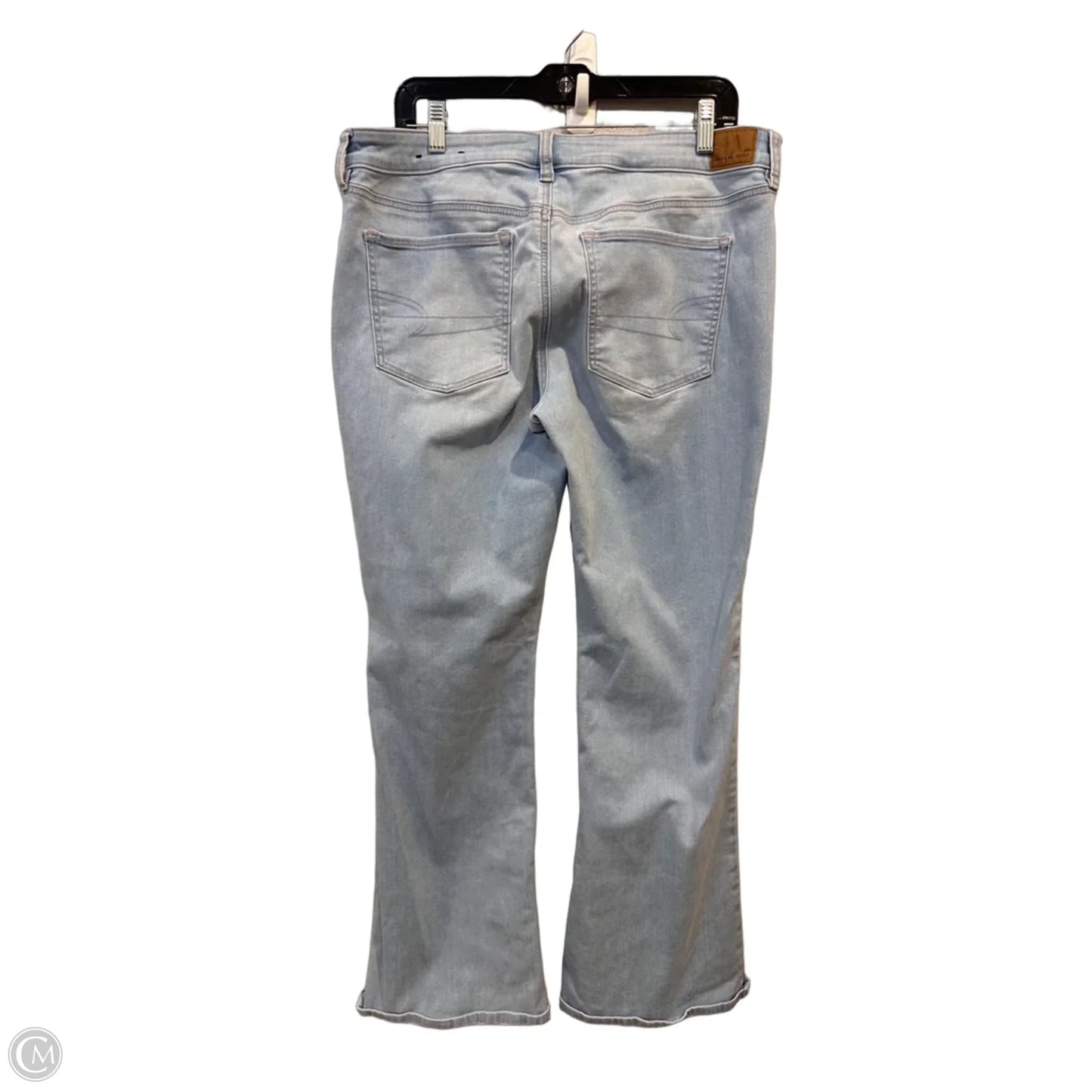 Jeans Boot Cut By American Eagle In Blue Denim, Size: 16