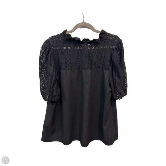 Top Short Sleeve By Shein In Black, Size: 2x