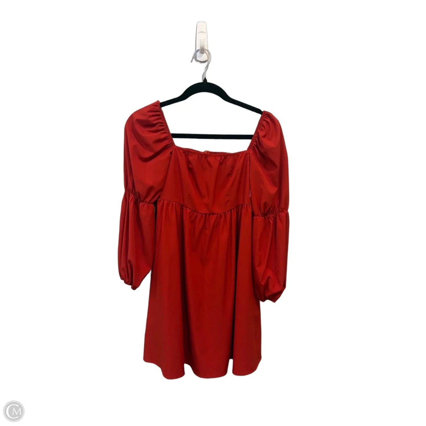 Dress Casual Short By Exlura In Red, Size: Xs