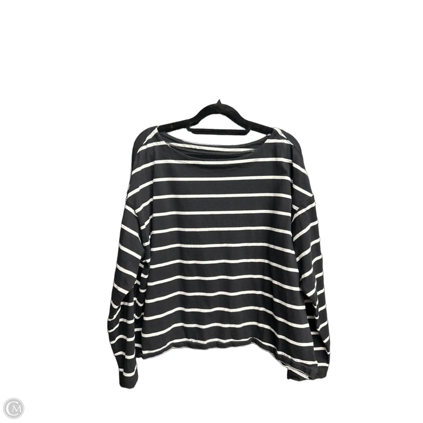 Top Long Sleeve By Old Navy In Striped Pattern, Size: Xl