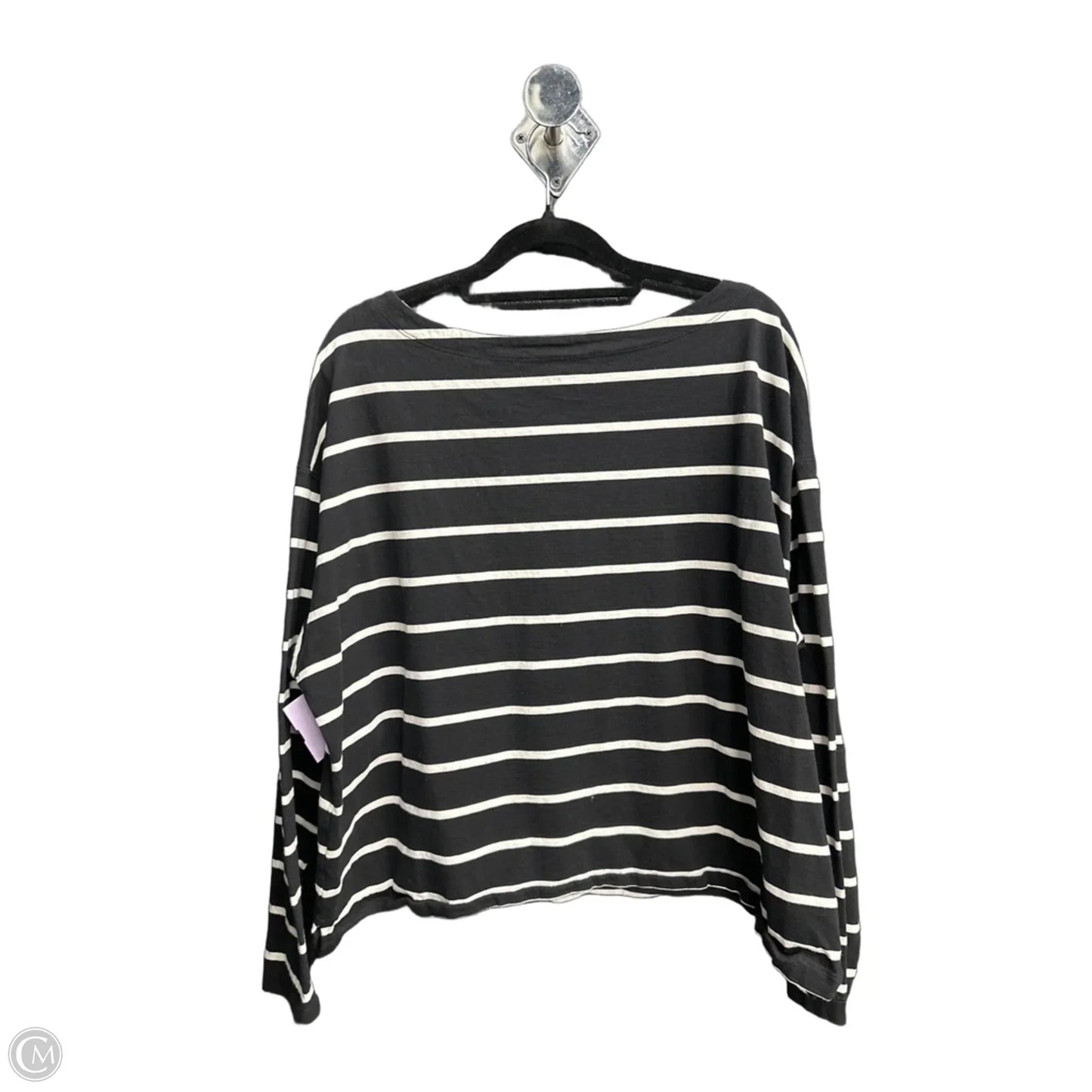 Top Long Sleeve By Old Navy In Striped Pattern, Size: Xl
