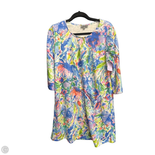 Dress Casual Midi By Clothes Mentor In Multi-colored, Size: M