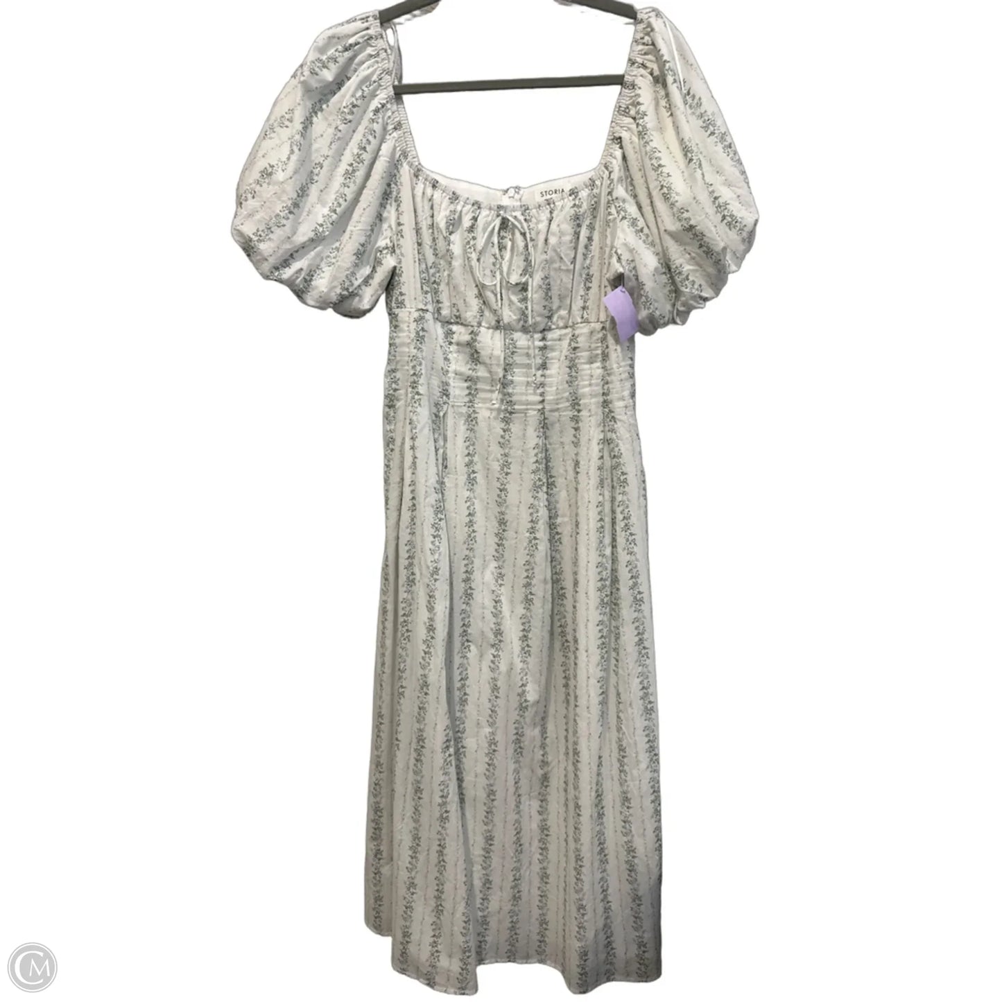 Dress Casual Maxi By Storia In Floral Print, Size: L