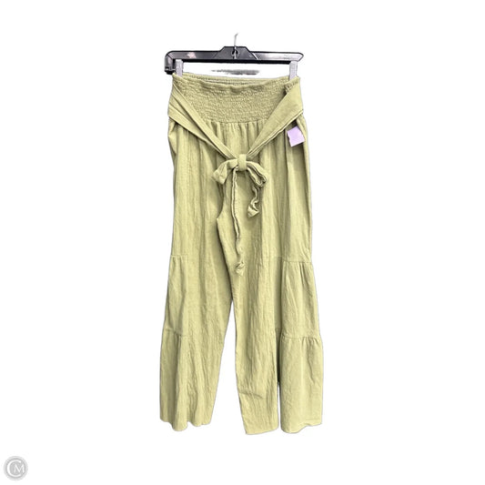 Pants Linen By Clothes Mentor In Green, Size: 14