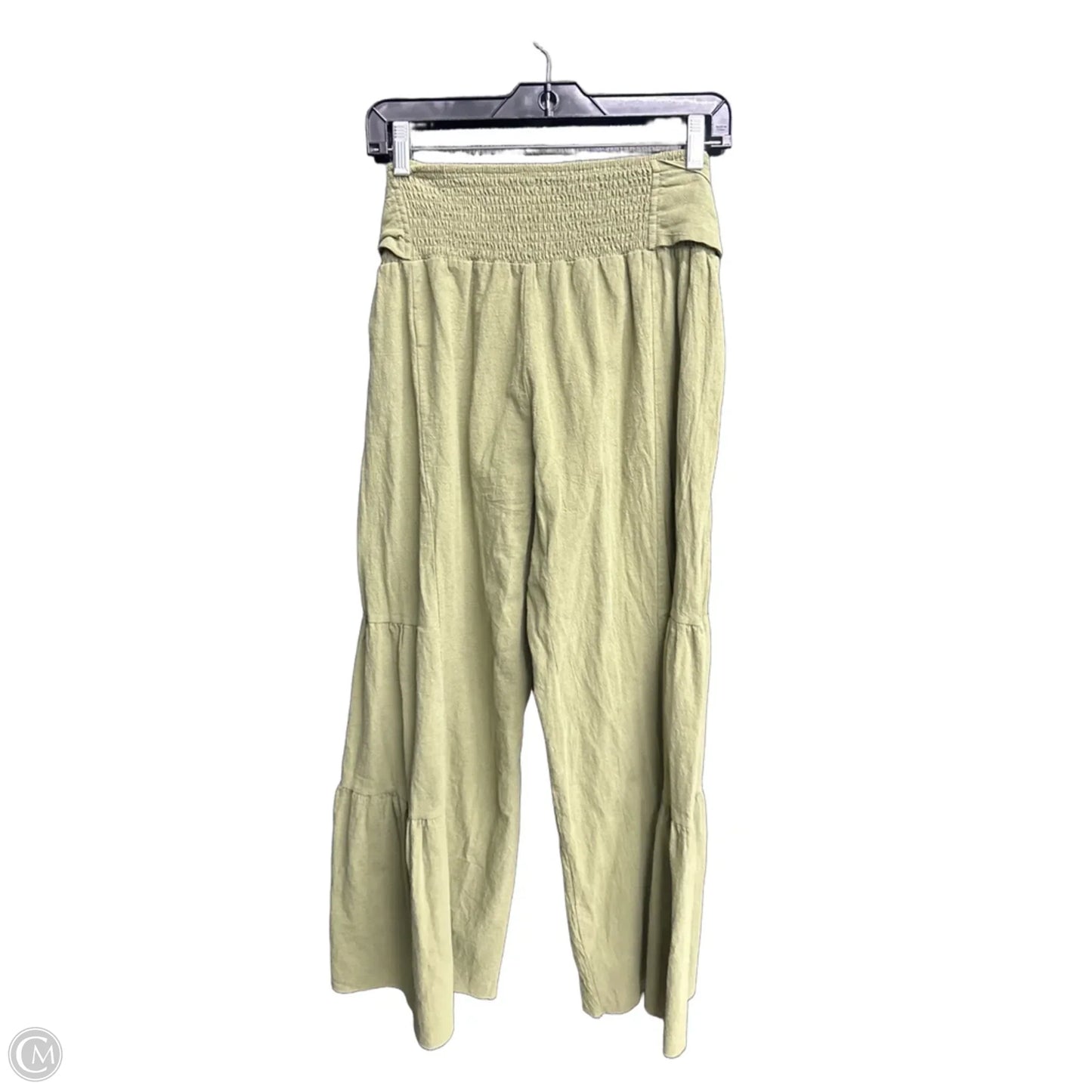Pants Linen By Clothes Mentor In Green, Size: 14