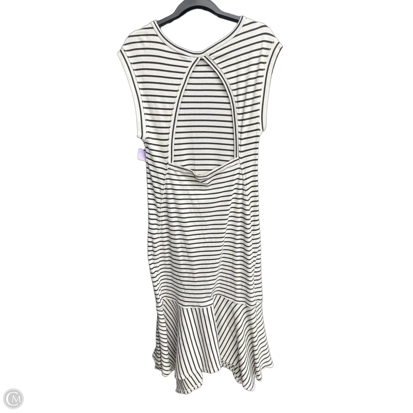 Dress Casual Maxi By Clothes Mentor In Striped Pattern, Size: M
