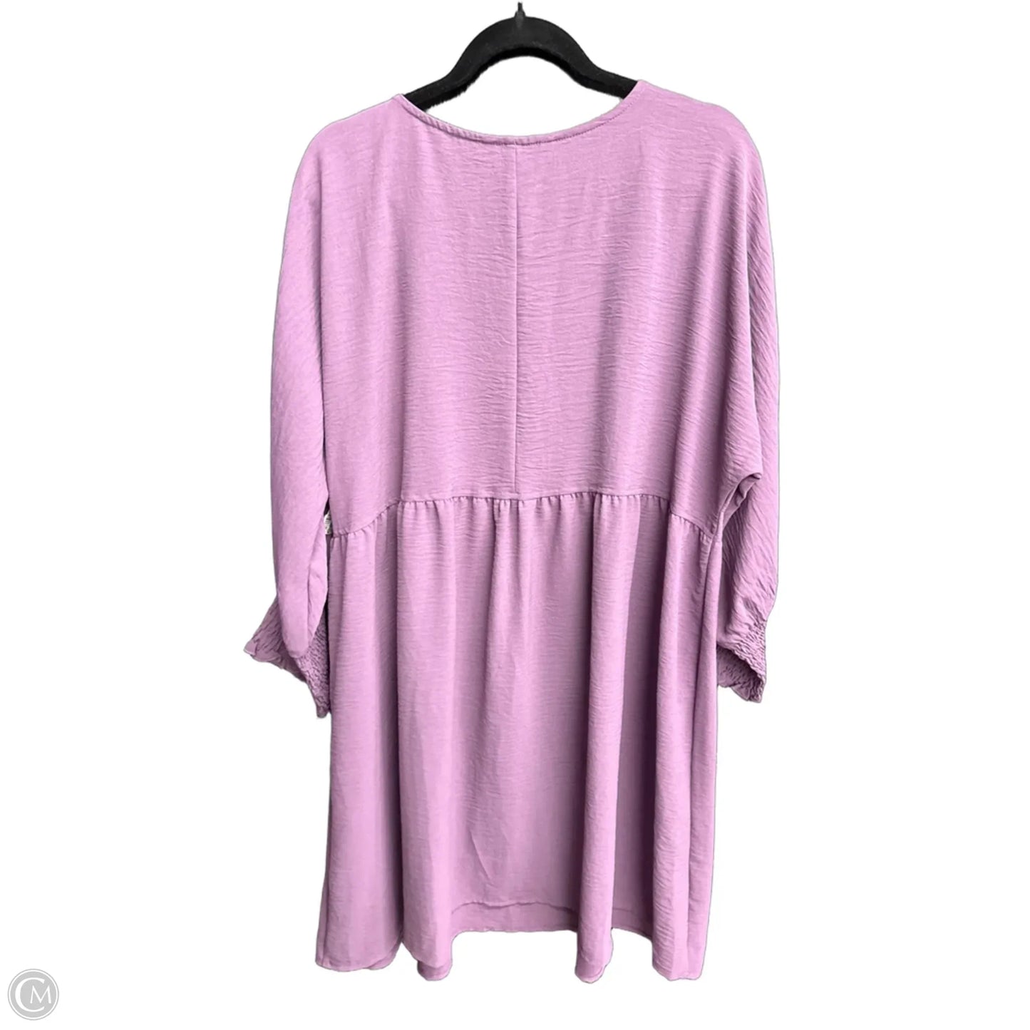 Dress Casual Midi By Dokotoo In Purple, Size: 2x