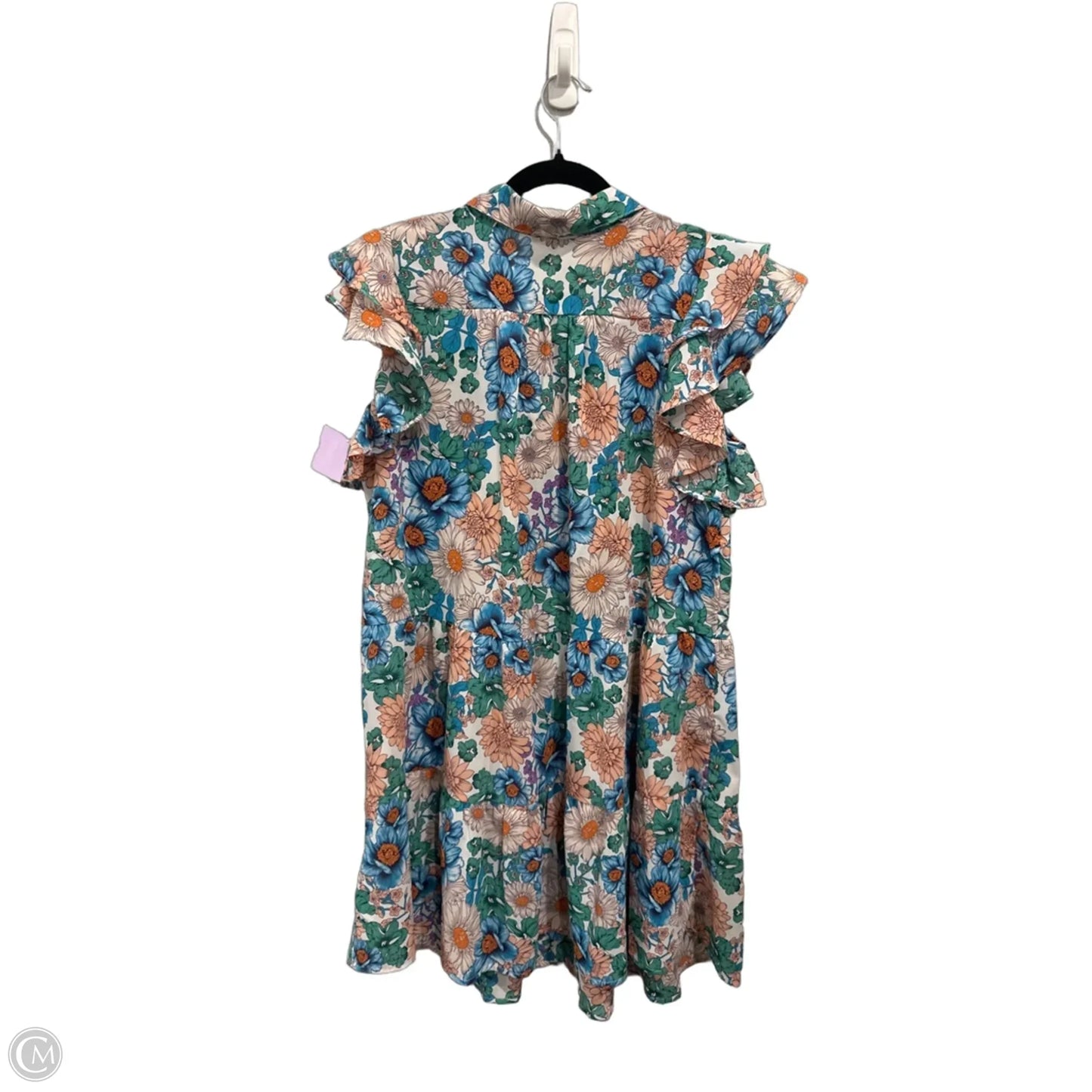 Dress Casual Short By Umgee In Floral Print, Size: M