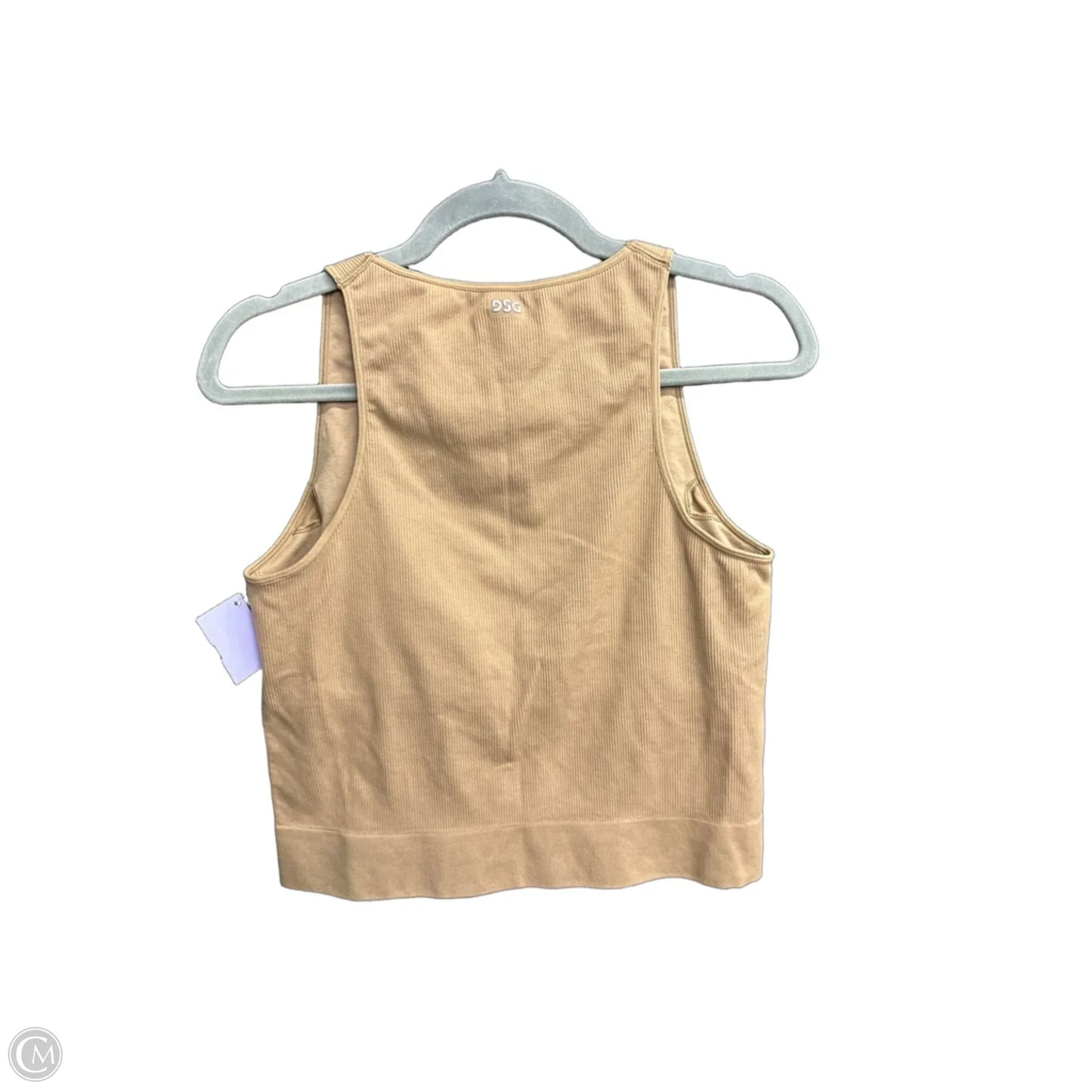 Athletic Tank Top By Dsg Outerwear In Brown, Size: L