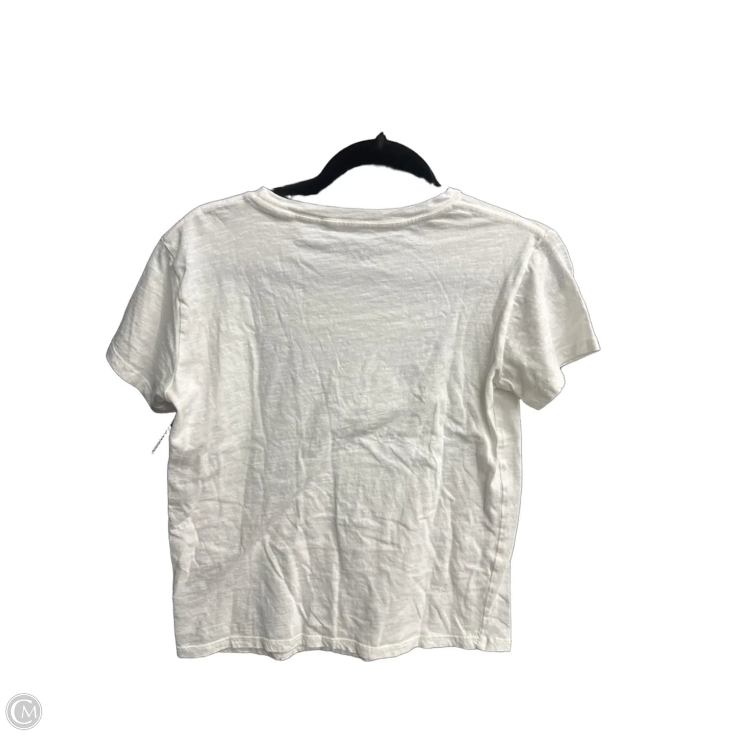 Top Short Sleeve By Billabong In Blue & White, Size: S