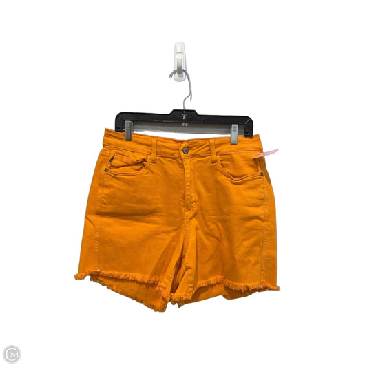 Shorts By Judy Blue In Orange Denim, Size: 14