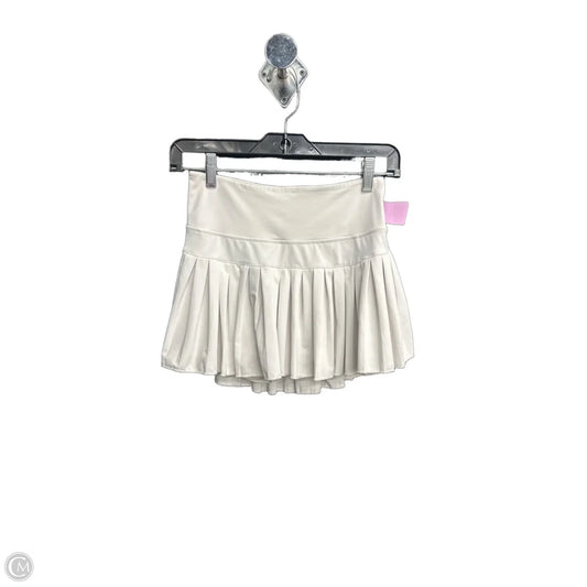Athletic Skort By Clothes Mentor In White, Size: Xs