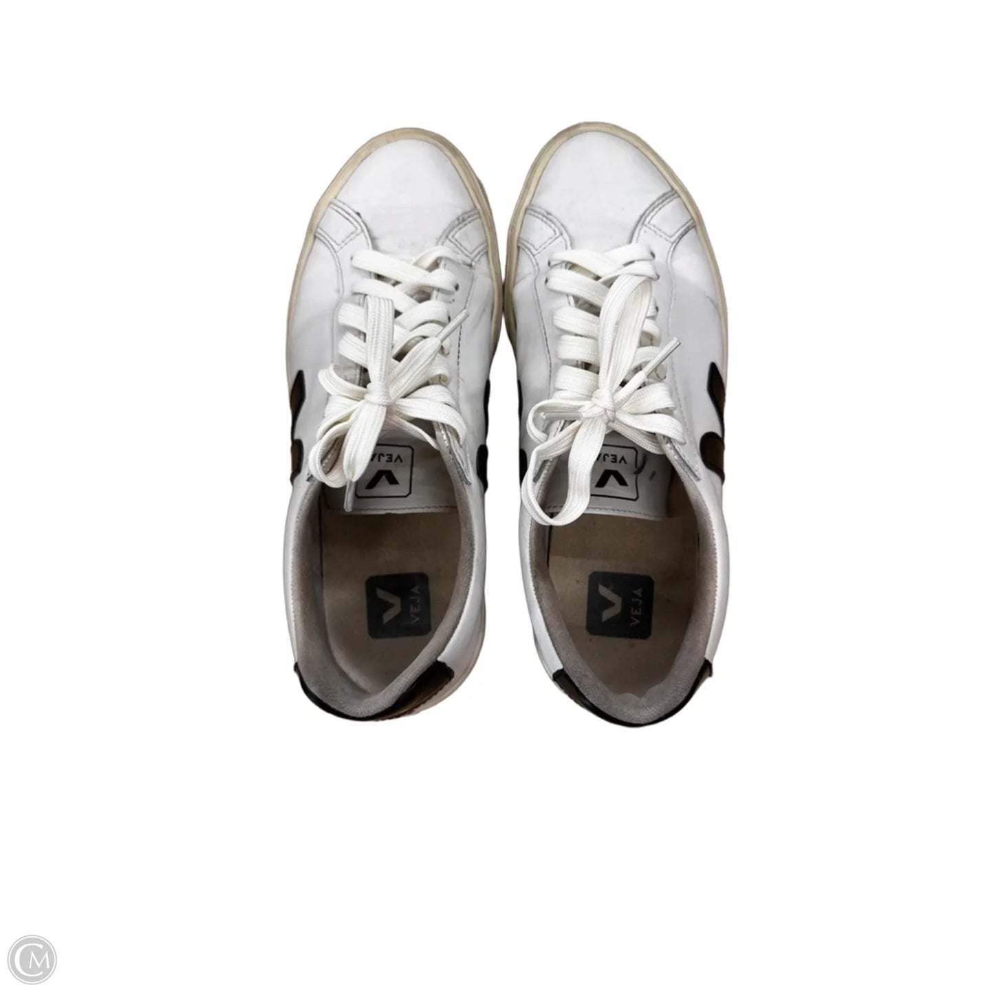 Shoes Sneakers By Veja In Black & White, Size: 7.5