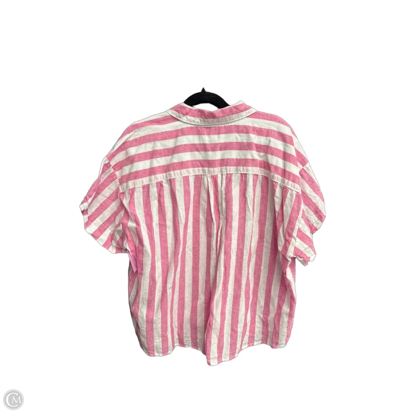 Top Short Sleeve By J. Crew In Striped Pattern, Size: Xl