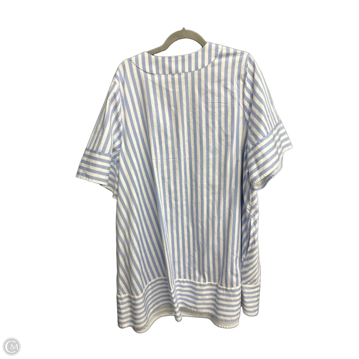 Dress Casual Midi By Crown And Ivy In Striped Pattern, Size: 3x