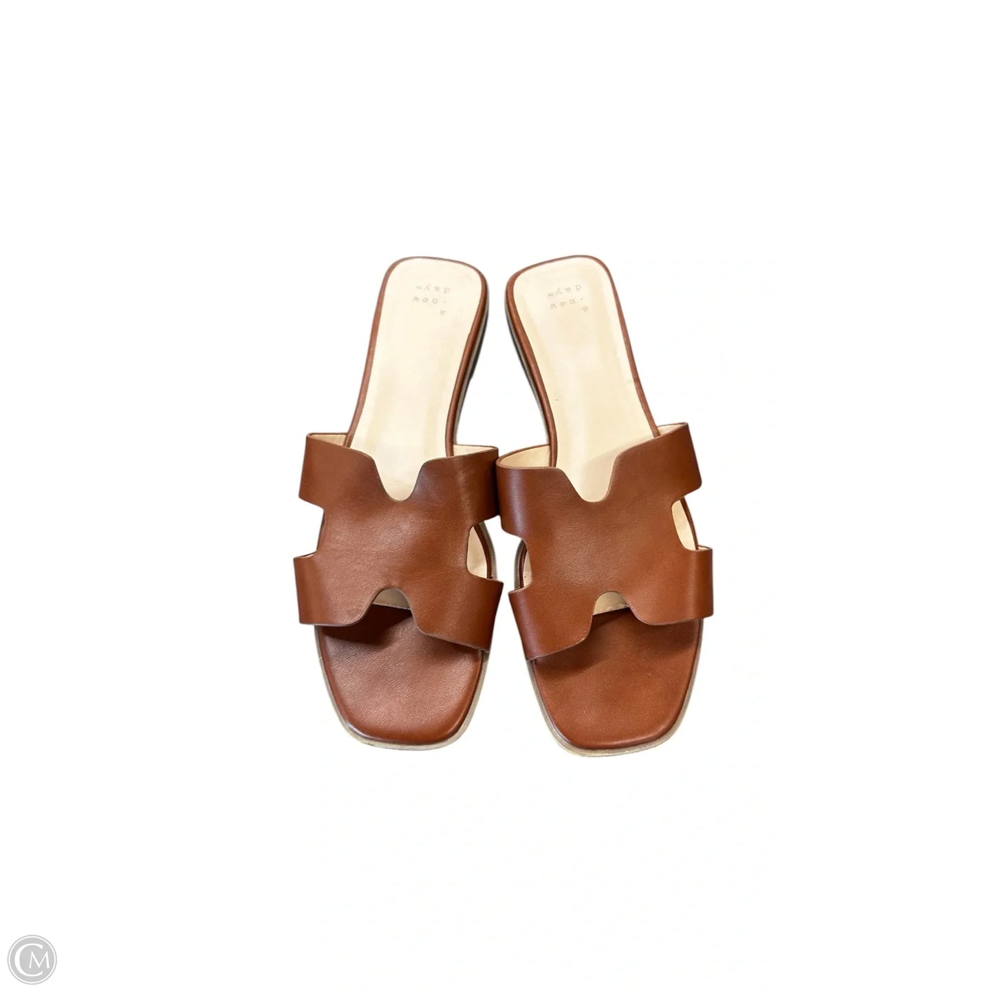 Sandals Flats By A New Day In Brown, Size: 10