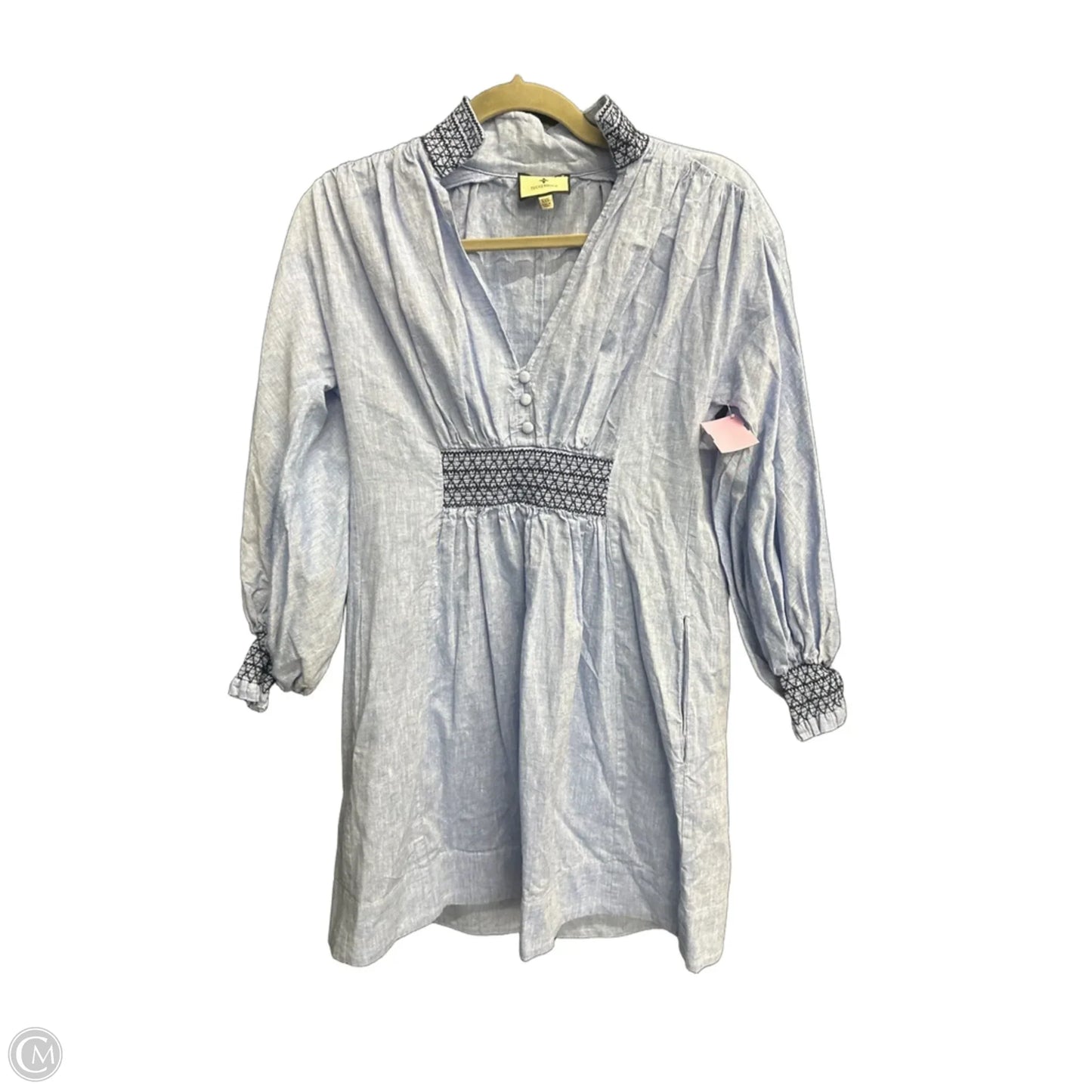 Dress Casual Short By Tuckernuck In Blue, Size: Xxs