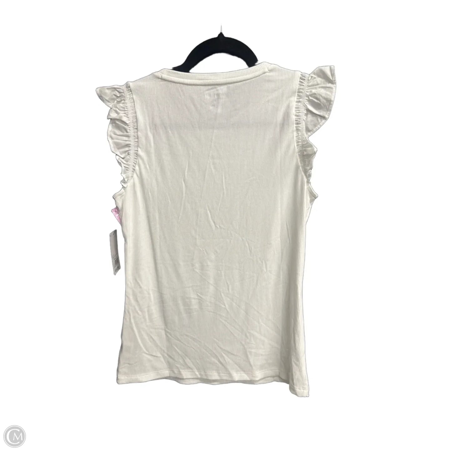 Top Sleeveless By Nine West In White, Size: S