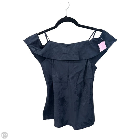 Top Sleeveless By Banana Republic In Navy, Size: Xs